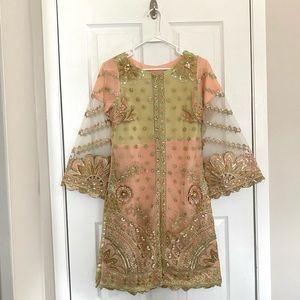 Original Akbar Aslam Two-Tone Salwar Kameez